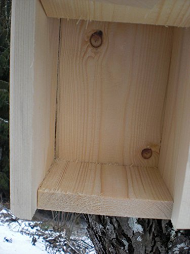 Dekorativer (N6) Nistkasten Zinkdach Groß-Vogelhaus-Vogelhäuschen-sauberste Verarbeitung-Vogelhaus Garten Deko – Bild 4