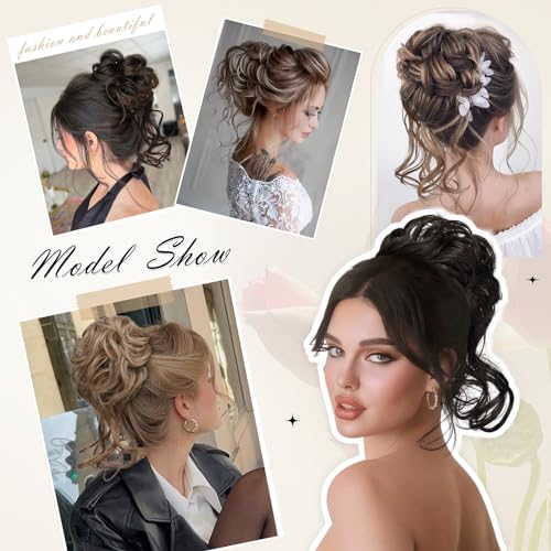 Sofeiyan Messy Bun Hairpiece - image 7