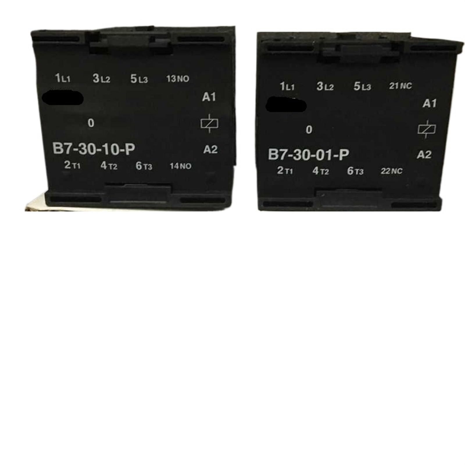 Mini-contacteurs tripolaires B7-30-01-P 24V avec broches à souder pour circuit imprimé