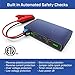 HALO Bolt 58830 ACDC Portable Car Battery Jump Starter | 58.8Wh USB Power Bank with AC Outlet, Emergency Floodlight & Charger, Jumps Cars SUVs & Trucks, Powers Phones & Laptops, TSA Approved — Gray