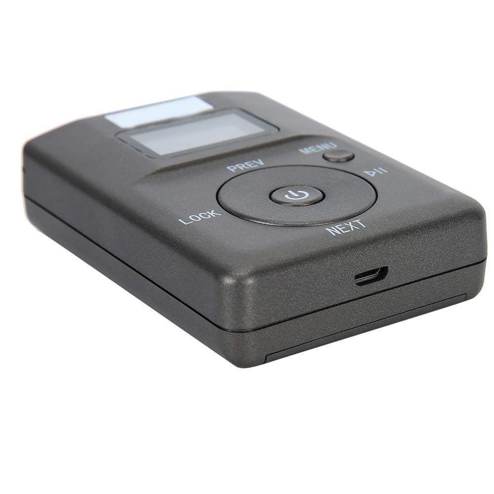 Transmisor FM, Adaptador de Audio portátil, Transmisor FM inalámbrico de Baja Potencia de 3,5 mm, Adaptador de transmisión de Radio estéreo, Mini Transmisor inalámbrico