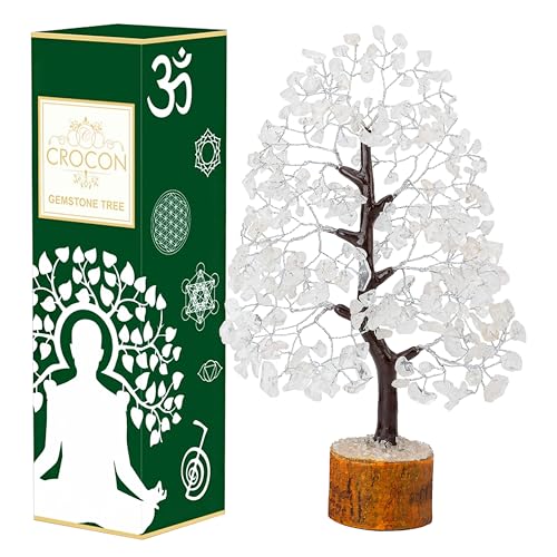 Crocon® Clear Quartz Crystal Tree...