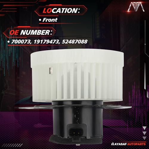 Image of 700073 HVAC Blower Motor Assembly w /Fan Cage fit for Chevy 01-03 Impala /00-04 Corvette /01-03 Monte Carlo, for Buick 01-04 Regal /Century, for Olds 01-02 Intrigue, for Pontiac 00-03 Grand Prix