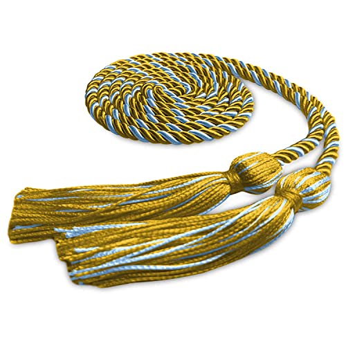 Image of Single Honor Cord Two-Color (Gold /Light Blue)