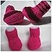 Strickanleitung für 2 Paar Babyschuhe, pink und pink/weinrot, tragbar von 0-4 Monate: Schritt für Schritt Anleitung ohne Nadelspiel!