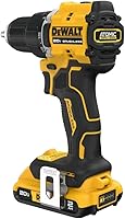 Vista 4 de Dewalt DCD794D1 20V MAX ATOMIC COMPACT SERIES Kit de taladro atornillador inalámbrico de iones de litio sin escobillas de 1/2 pulgada (2 Ah)