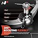 A-Premium 2 x Front Upper Control Arm, with Ball Joint & Bushing, Compatible with Infiniti G25 2011-2012, G35 2007-2008, G37 2009-2013, Q40 2015
