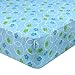 Abstract Fitted Crib Sheet for Standard and Full Size Cribs and Toddler Beds - 28