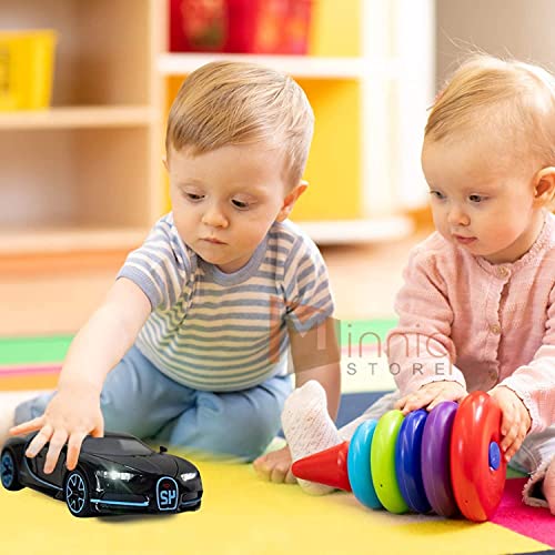 Image of 1 /32 Buggatti Chiron Model Car with Box, Zinc Alloy Pull Back Toy car with Sound and Light for Kids Boy Girl Gift?Colors as Per Stock? (Buggatti Chiron)