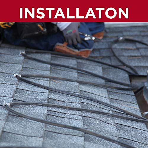 Heat Cable Roof Clip for Securing Ice Dam Heat Tape and Heat Cable to