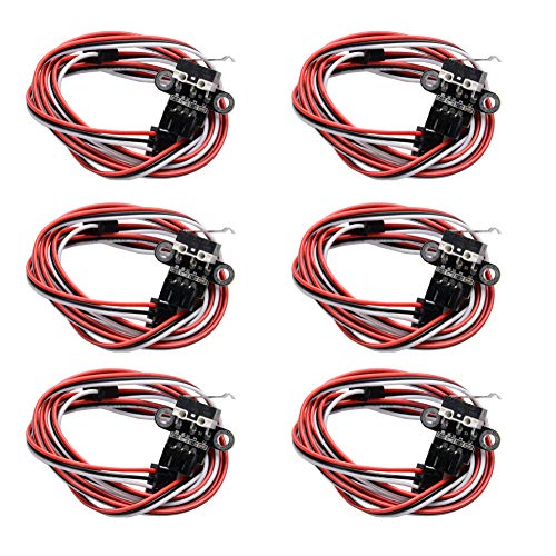 R REIFENG 6 Pack Mechanical Endstop Limit Switch Module Endstop Switch Horizontal Type