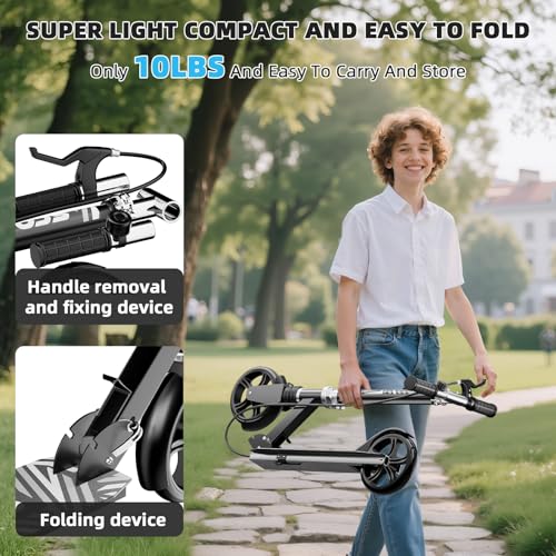 GRENYX Kick Scooter with Shock Absorption