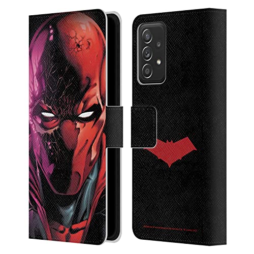 Étui portefeuille cuir Samsung Galaxy A53 5G Red Hood Batman