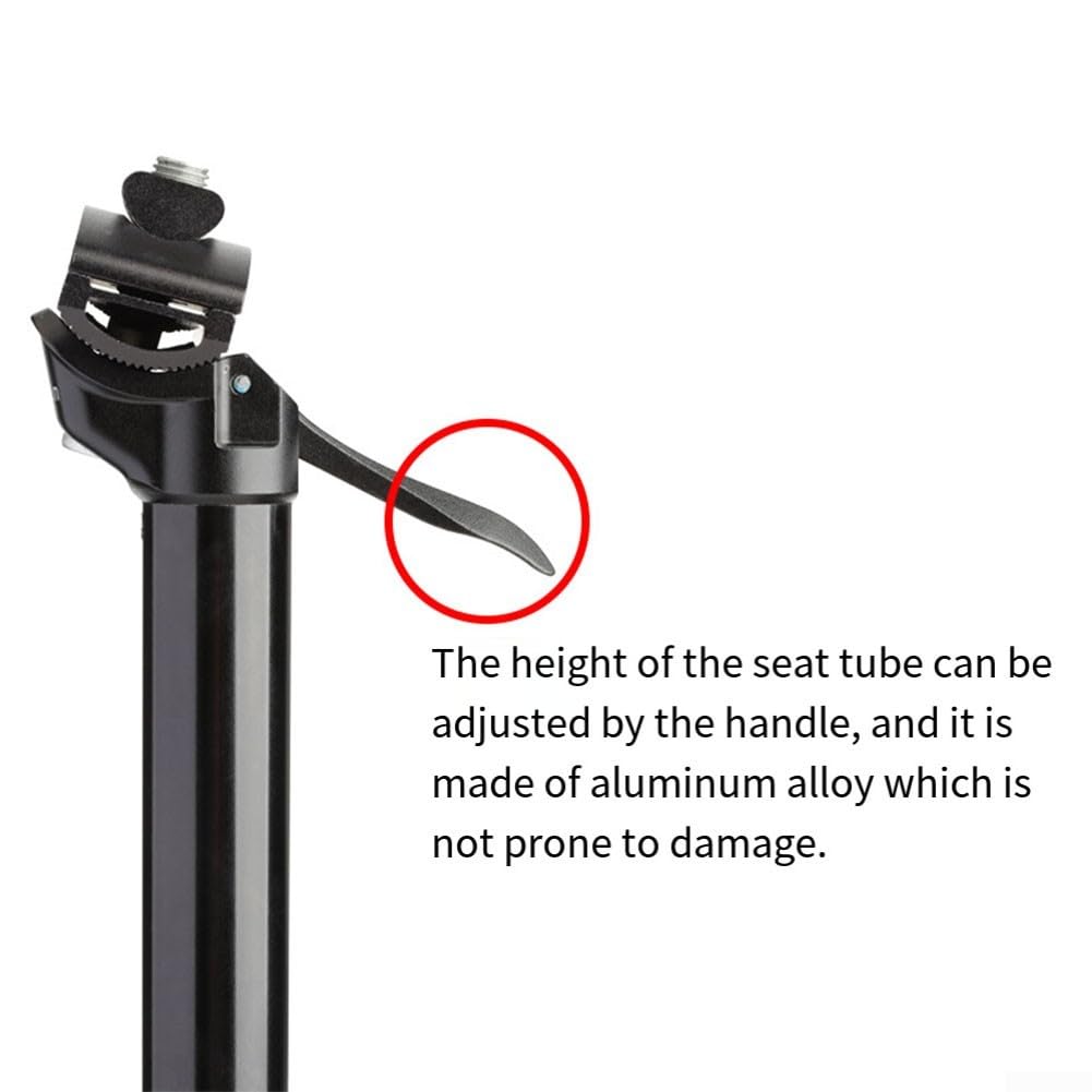 Verstellbare und hydraulische Dropper Sattelstütze für MTB mit handgesteuerter Höhenverstellung und vollständiger Reiseverriegelung für Mountainbike