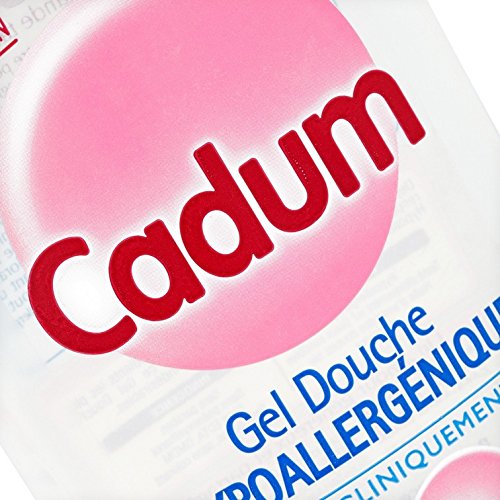 Cadum - Gel Douche Hypoallergénique Au PH Neutre, Dermo-Respect & Sans Colorant - 400 ml - Lot de 2