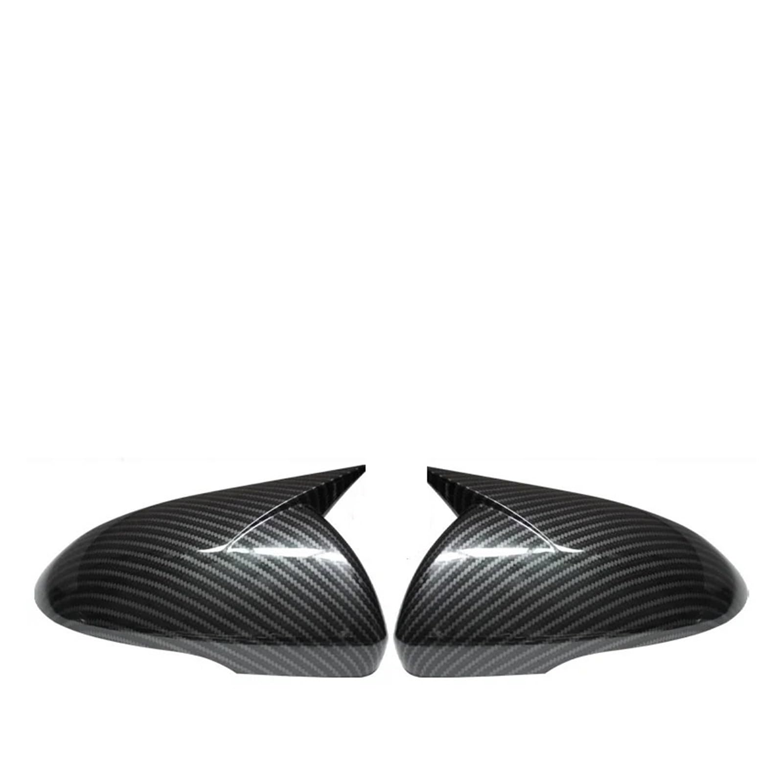 Mirror Covers Caps for Kia Optima K5 2016-2020 Car Sticker Rearview Side Mirror Cover Wing Cap Exterior Door Rear View Case Trim Carbon Fiber Look(Gloss Black)