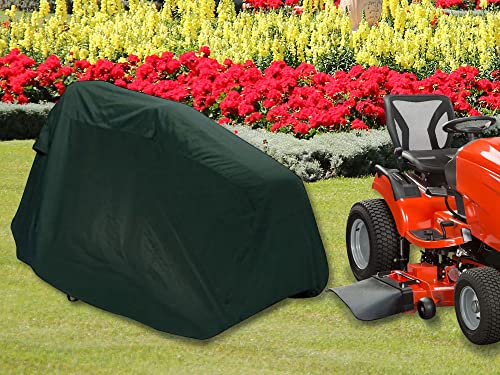 Carscover Lawn Mower Garden Tractor Cover Fits Decks Up To 54" - Olive Green #TOP4