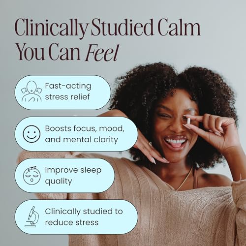 Stress Support Adaptogens (30 Servings) | Shoden Ashwagandha, Holy Basil, L-Theanine, GABA, etc | Lower Cortisol, Stress Relief, Healthy Brain Function, Enhance Mood, & Boost Focus - Image 4