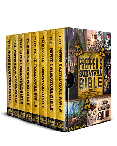 The Prepper's Survival Bible: 8 Books in 1-The guide for the worst-case scenario. Stockpiling, home-defense, and life-saving strategies for off-grid living after society collapse, when the SHTF