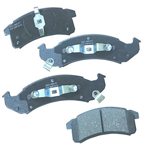 Image of Bendix Premium SBC505 Front Brake Pads for LeSabre,Park Avenue,Riviera,Cadillac 60 Special,Allante,Commercial Chassis,DeVille,Eldorado,Fleetwood,Seville,Camaro,Lumina APV,Olds88,98,Silhouette,Toronado