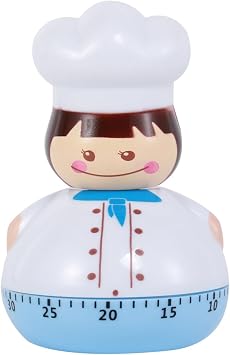 60 Minutes Mechanical Kitchen Timer Sky Countdown Timer Cooking Baking Boiled Eggs Household Use Cute Kitchen Decor