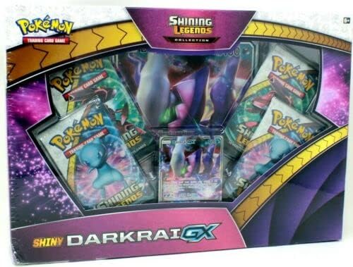 Pokemon Shiny Darkrai GX Shining Legends Box For Card Game TCG CCG