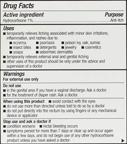 Kirkland Signature Maximum Strength Hydrocortisone Cream 1% with Aloe, 2-ounce (pack of 4) - Image 5