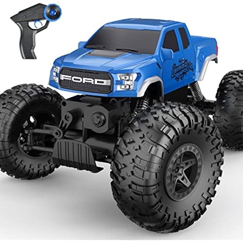 DOUBLE E Ford Raptor F150 RC Truck,10.67inch Monster Truck with 4WD Power