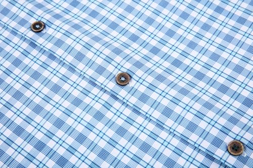 Alex Vando Mens Button Down Shirts Wrinkle Free 4-Way Stretch Print Business Casual Shirt