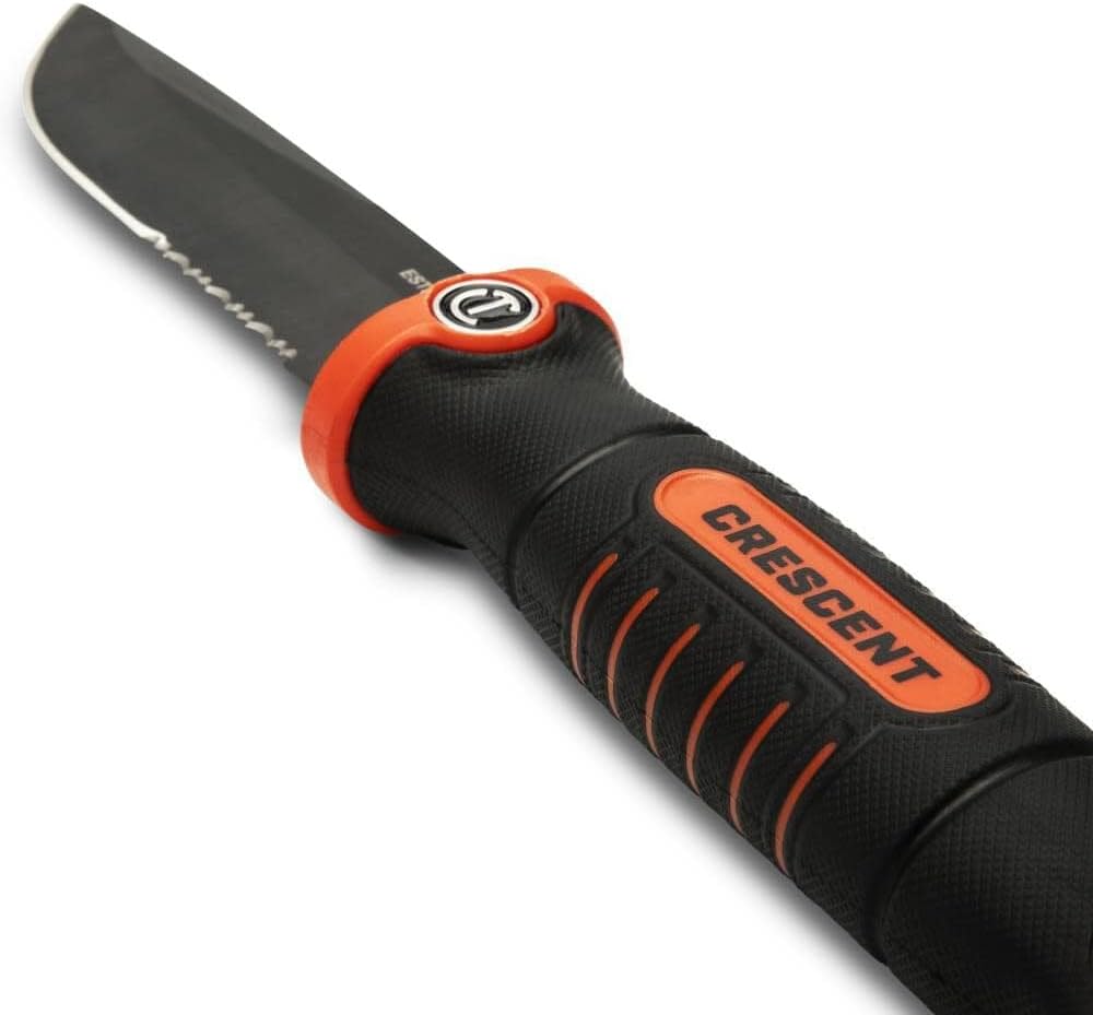 Crescent 4-1/2" Fixed Blade Trade Knife with Sheath | CPKFX