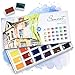 Produktbild Sonnet Aquarellfarbkasten Set - 24 kräftige Studio Aquarellfarben - Hochwertige Künstler-Aquarelle von Nevskaya Palitra