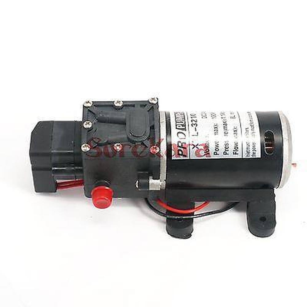 T-YA DC 12V 100W Self-priming Diaphragm Water Pump Automatic Pressure Switch 300L/H For Car washing