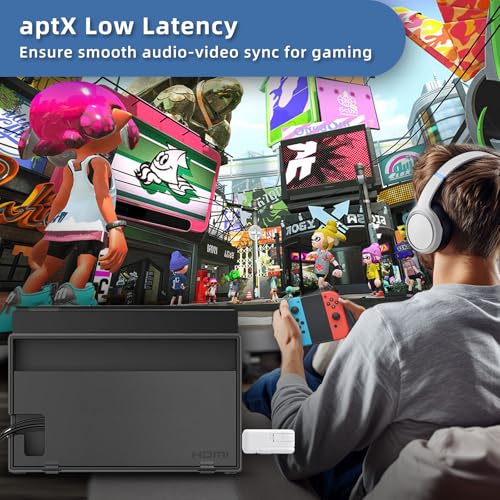 Adaptateur audio Bluetooth USB-C pour PS5 sans décalage son aptX-Adaptive - 7