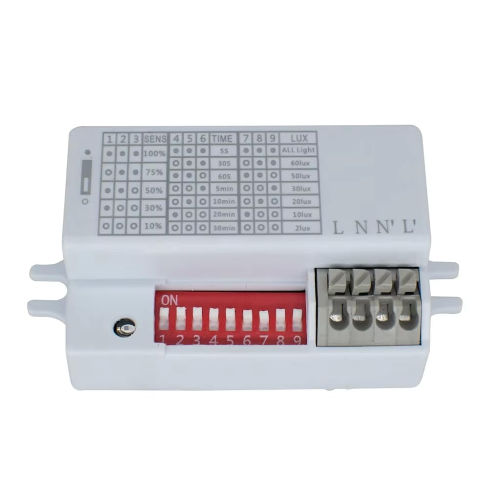 Jnchdghwa As Shown Light Motion Sensor 110-240V Motion Sensor For Hallway Hotel Corridor Sensor Light