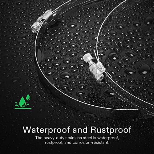 Vivosun 6 Inch Inline Duct Fan-Stainless Steel Air Ducting Clamps #TOP5