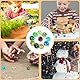 Tadpolez 40 Stück Glasmurmeln Murmeln Kinder, glasmurmeln bunt,Glasmurmelnim Dunkelnleuchten,Für Marmorbahn-Spiel,Murmelbahn-Zubehör,DIY Und Heimdekoration