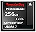 Produktbild KOMPUTERBAY 256GB Professional COMPACT Flash Card CF 1200X Write 140MB/s Read 180MB/s Extreme Speed UDMA 7 RAW 256 GB