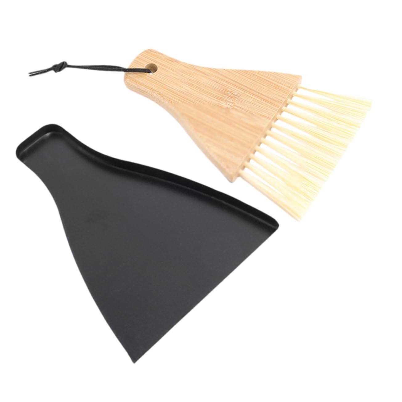 HAPINARY 1 Set Desktop Broom Small Broom and Dustpan Compact Dustpan Desktop Sweep Brush Dust Pan Pet Cage Broom Brush Hand Broom Dust Brush Broom for Multi-Function Whisk Broom Iron