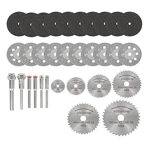 Jinmoioy 32Zbg ~j_ChJb^[ a22mm×10 3mm×2{ ~j[^[ Jb^[ 6 22/25/32/35/44/50mm 3mm×1{{6.35mm×1{ ؒfu10 3mm×2{ n ؍Hpu[h