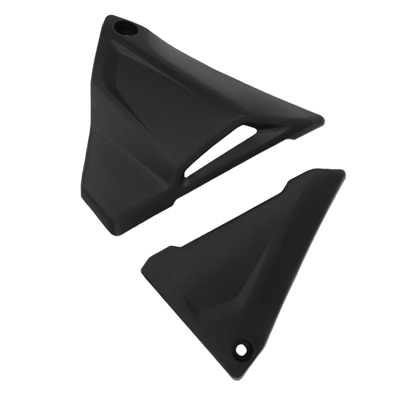 CHICIRIS Cache-batterie Latéral pour Moto, Paire de Remplacement Gauche/droite pour R1200GS K50 R1250GS K51, avec Trous Pré-percés et Revêtement Résistant aux (BLACK)
