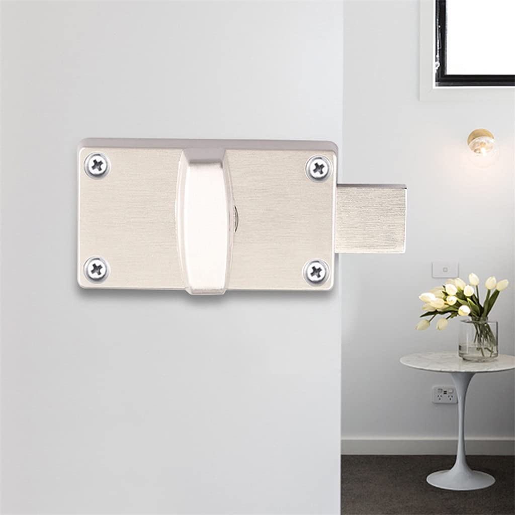Cerradura De La Puerta Latch De Hardware De Inodoro Público para Baño Acero Inoxidable Ocupado Ocupado Vacante Parado Cuarto De Cerrojo.