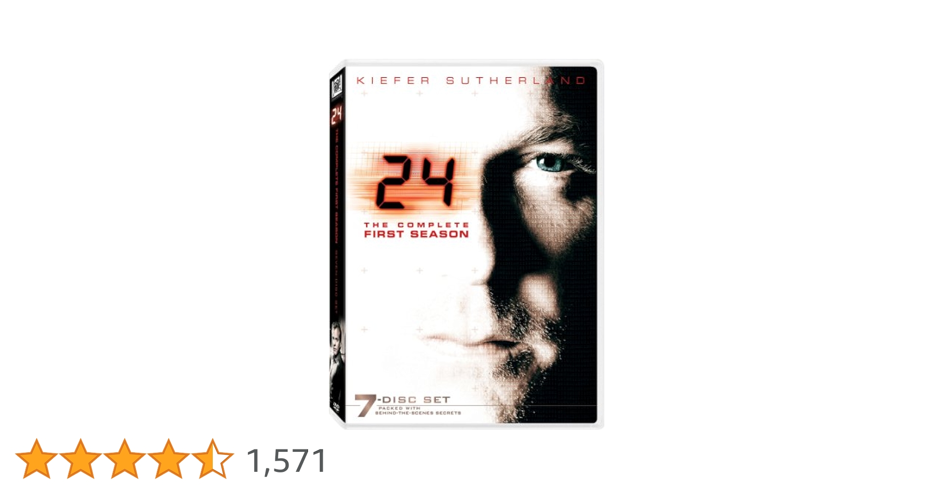 Amazon.co.jp: 24: Season 1 [DVD] [Import] : Kiefer