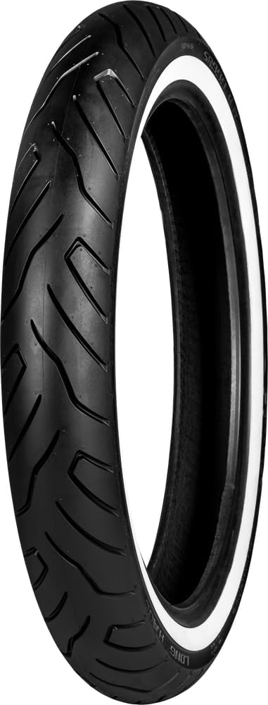 SHINKO 120/70-21 WWW WHITE WALL 68V TL REINFORCED FRONT TIRE FOR MOTORCYCLE 777 UPGRADE