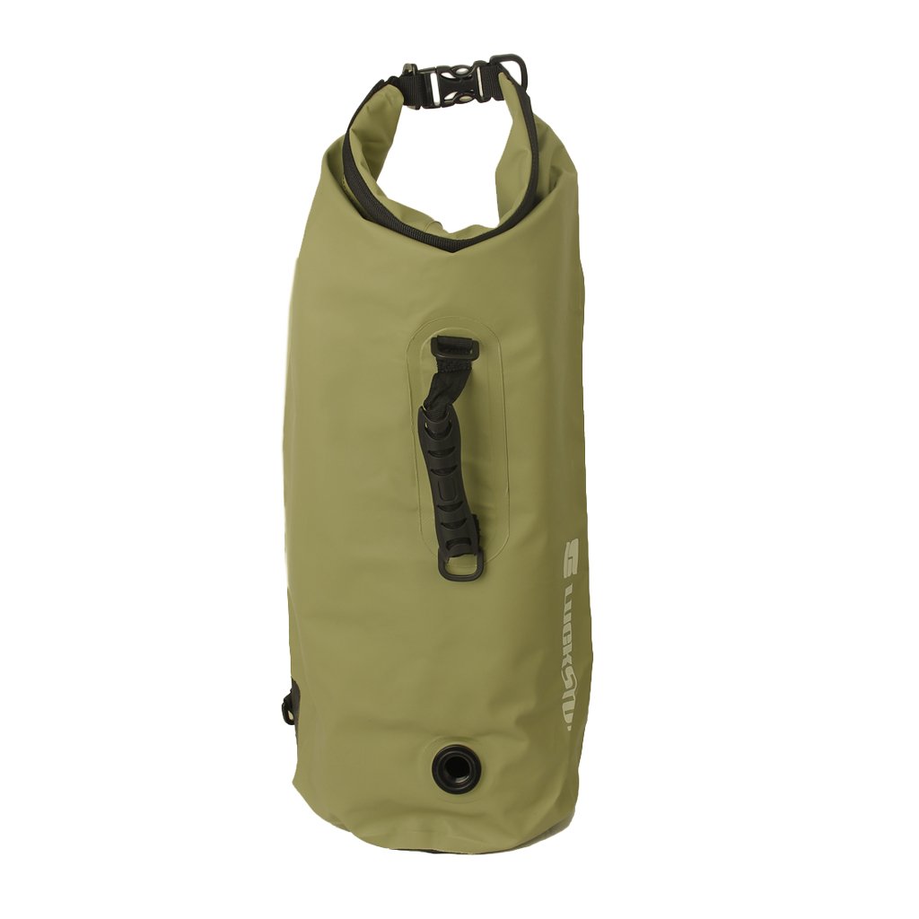 CALANDIS Outdoor Waterproof Bag Drifting Bag Kayak Canoe Rafting 35L Green | Day Packs | Hiking Backpacks | 0 & Hiking-image-45