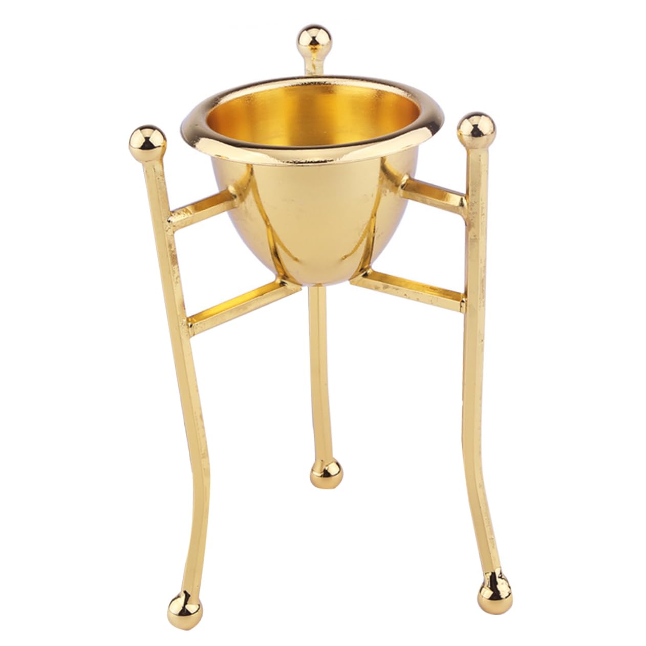 COLLBATH 1pc Egg Rack Egg Cups Plates Boiled Eggs Holder Egg Holder Egg Filler Flat Boiled Egg Cups Egg Serving Cups Egg Carton Individual Egg Cups Egg Crate Egg Tray Copper Golden