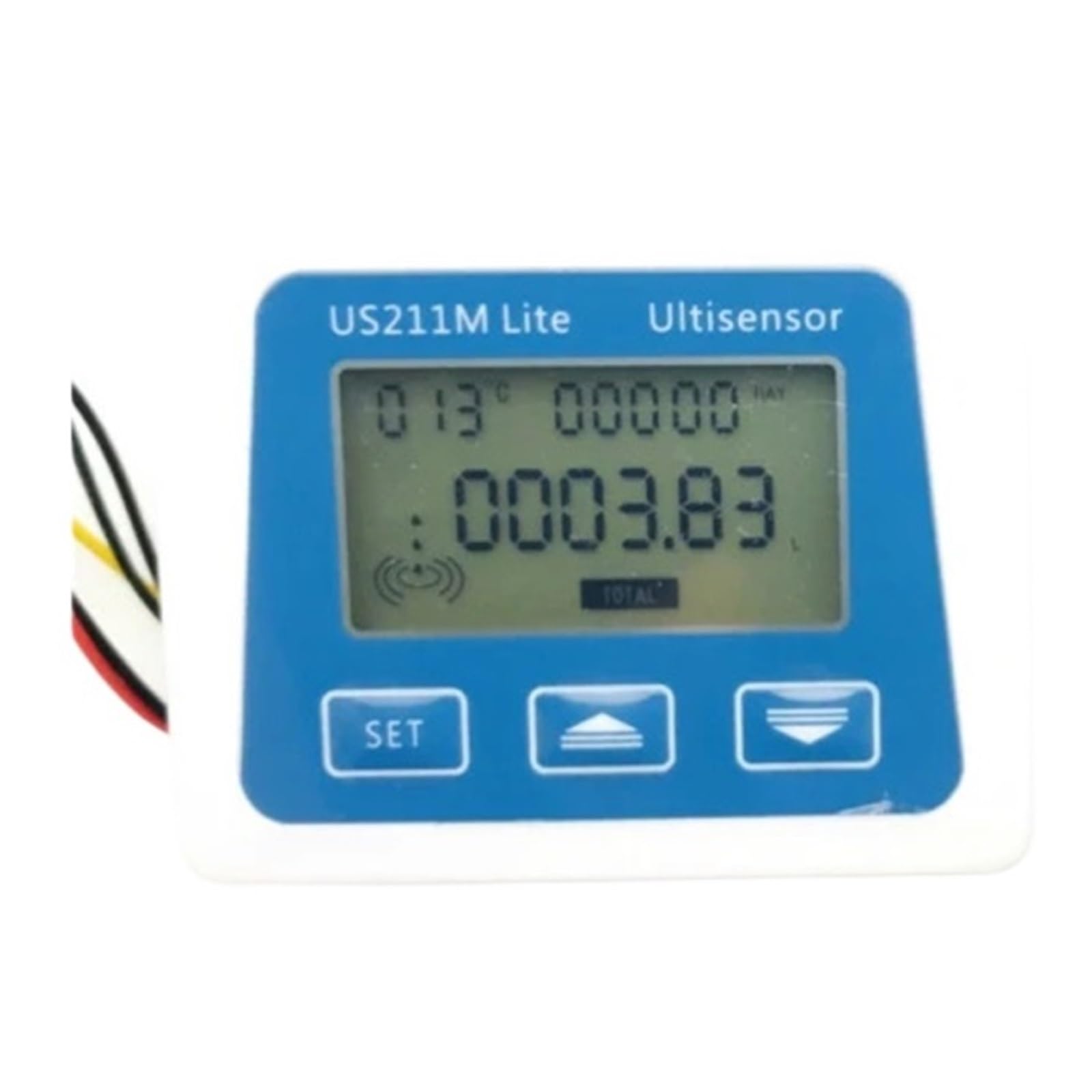 CIRONI Medidor de Flujo Digital de 10-300 l/min de 2 Pulgadas, Lector de Flujo Compatible con Sensor de Flujo de Agua de Efecto Hall