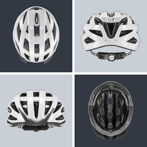 Foto von Uvex i-vo Fahrradhelm Farbe:-Weiß Gr:-56-60 cm