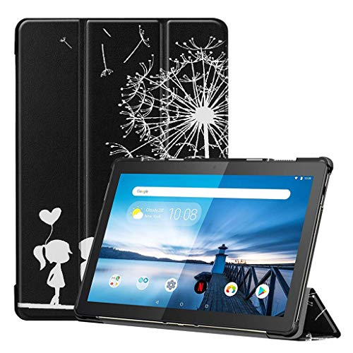 [Trifold Stand] Ultra dünne Schutzhülle für Lenovo Tab M10 10,1 Zoll, Renzhe Starry Night Sky Planet, Stoßdämpfung, Kratzfest, leicht, für Lenovo Tab