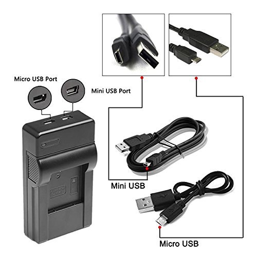 NP-FW50 Batteria & Caricatore, BPS 2x NPFW50