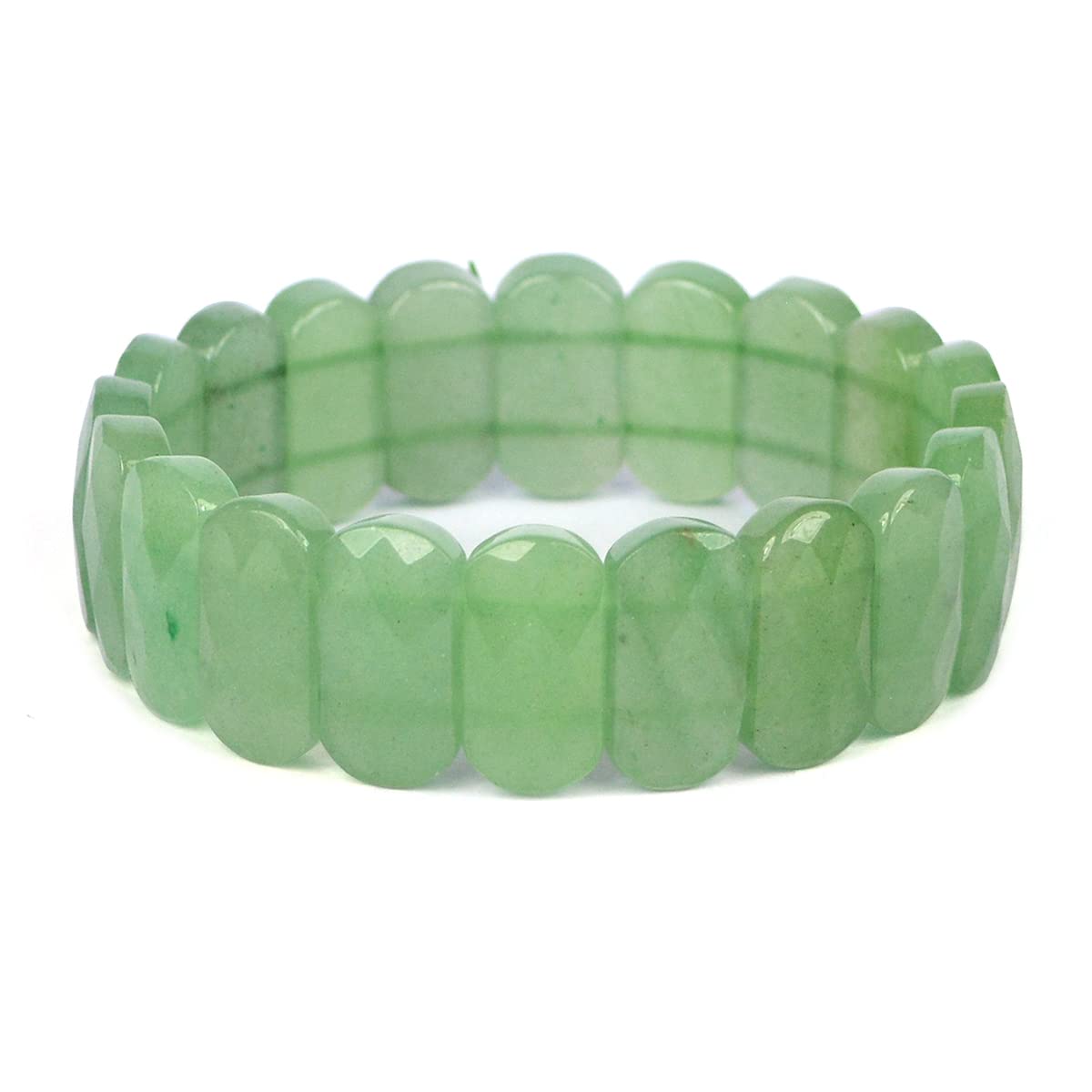 Crystu Green Aventurine/Jade Bracelet Exotic Crystal Stone Bracelet for Reiki Healing and Crystal Healing Stone (Color : Green) (B07FZ6DN6J) Amazon Price History, Amazon Price Tracker